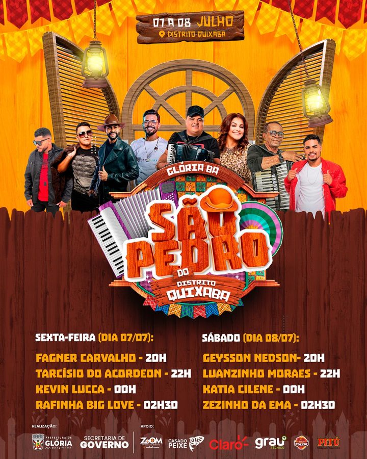 Confira a programação completa do São Pedro da Quixaba