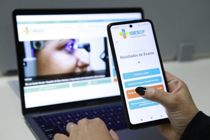 Portal de exames permite acompanhamento de resultados médicos online