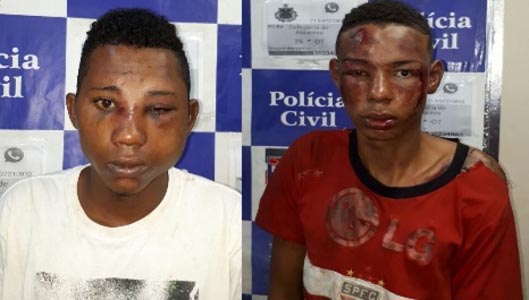Bandidos levam “surra” de passageiros ao tentarem assaltar ônibus na Bahia