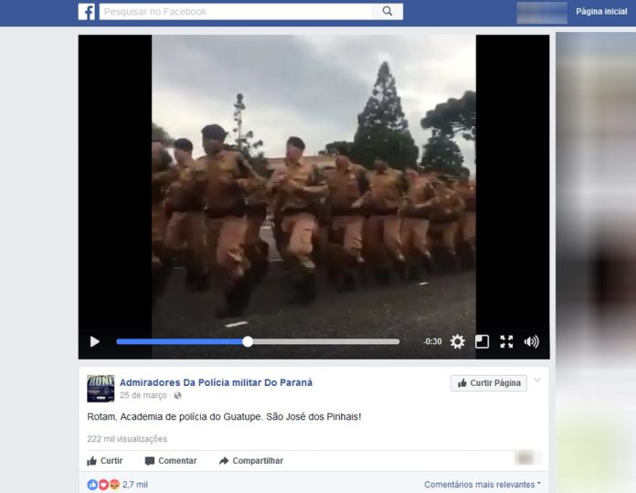 “Miro na cabeça, atiro sem errar”, “Bate na cara e espanca até matar”, Grito de guerra dos PMs da Rotam viraliza na web