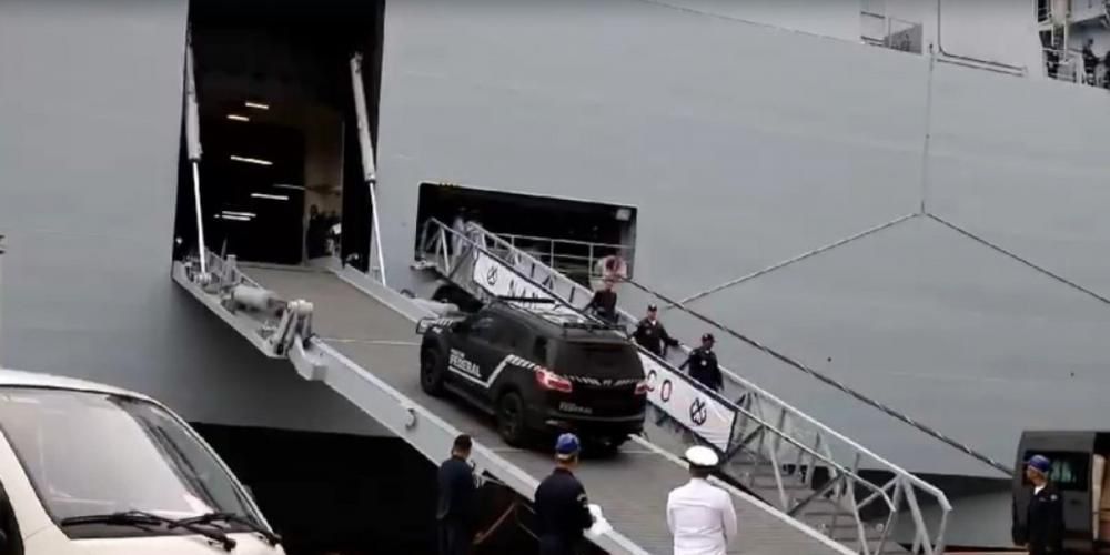 Viaturas blindadas da PF chegam à Bahia para combater crime organizado