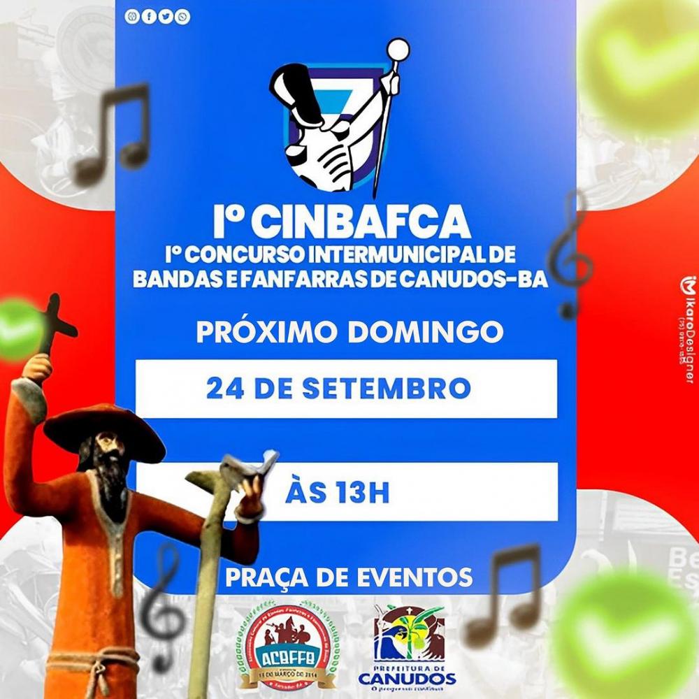 Primeiro concurso intermunicipal de bandas e fanfarras de Canudos-BA