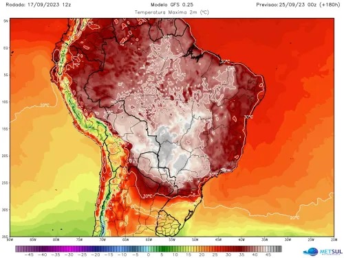 Bahia entra na lista de estados com alerta vermelho para calor extremo