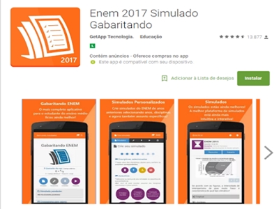 ESTUDANTES JÁ PODEM BAIXAR O APLICATIVO DO ENEM 