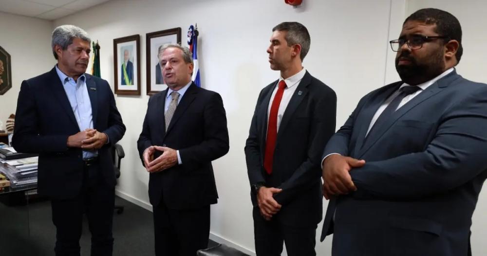 Governador e secretário nacional de segurança discutem ampliação das ações integradas na Bahia