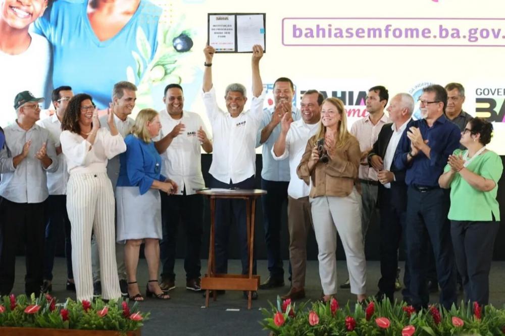 Governador da Bahia sanciona lei para combater a fome e reforça segurança alimentar