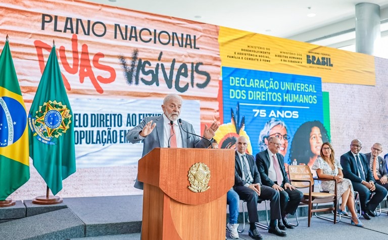 Plano Ruas Visíveis: Governo Federal anuncia investimento de R$ 1 bilhão para população em situação de rua