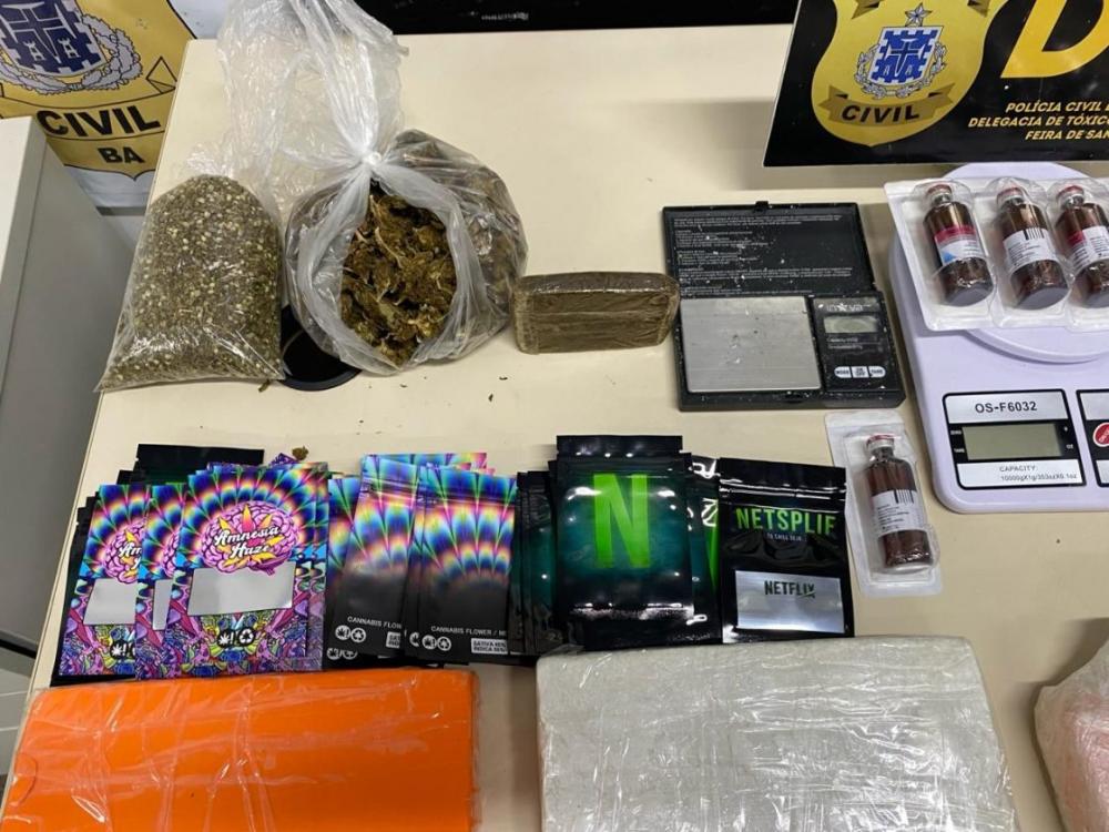 Polícia Civil desmantela laboratório de drogas na Bahia: Dois homens detidos e materiais apreendidos