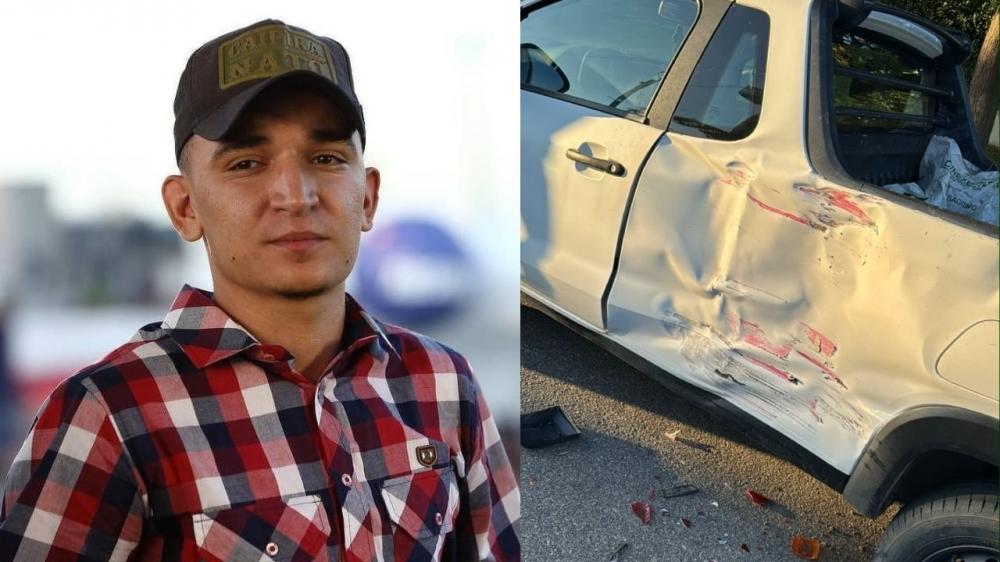 João Gomes sofre acidente de carro devido à problema nos freios 