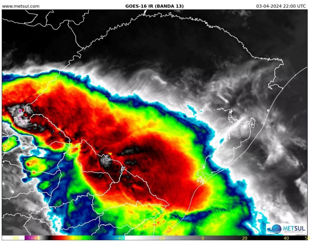 CHUVA E TEMPORAIS AVANÇAM APÓS CALOR HISTÓRICO E RECORDE PARA ABRIL 