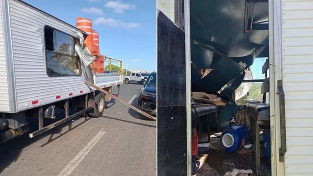 Trabalhador morre ao ser atingido por tampa de caçamba na Bahia