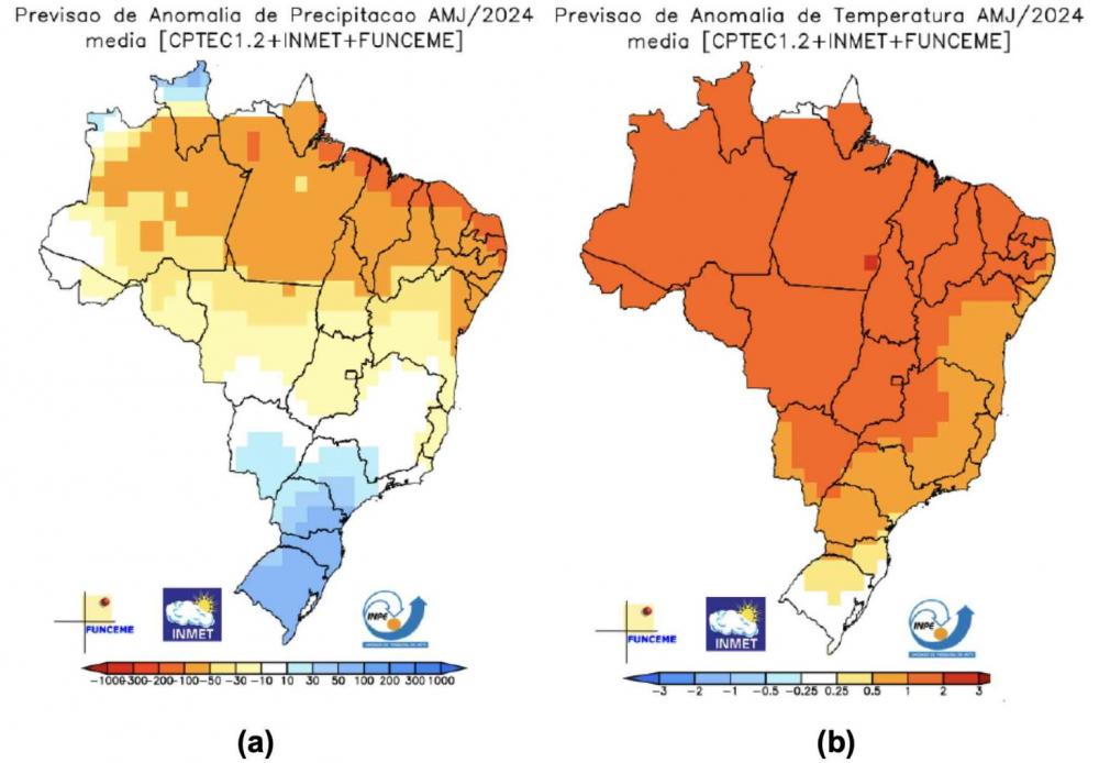 Inmet divulgou Boletim Agroclimatológico para os meses de abril, maio e junho