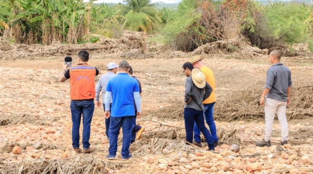 A Prefeitura Municipal de Canudos realizou mais uma visita técnica ao Perímetro Irrigado Vaza-Barris