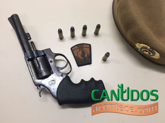 PRISÃO E APREENSÃO POR PORTE ILEGAL DE ARMA DE FOGO EM UM EVENTO FESTIVO EM SÃO BENTO