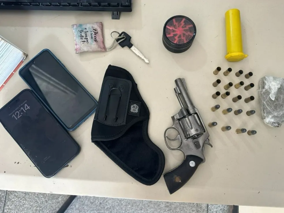 RONDESP Nordeste detém suspeito e apreende drogas e armas em Paulo Afonso