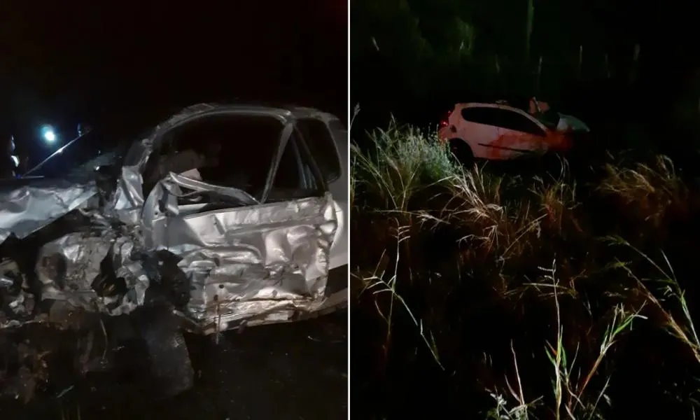 Acidente envolvendo dois carros em Riachão do Jacuípe deixa vítimas em estado grave