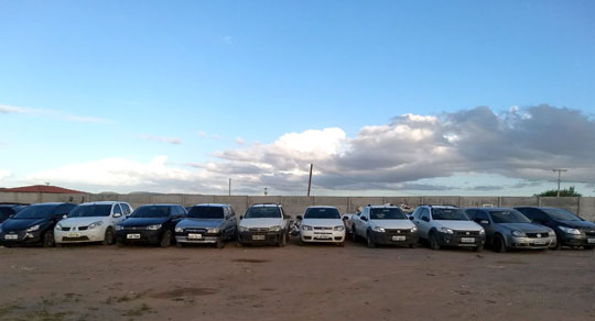 Operação policial apreende 11 carros roubados e adulterados na região de Quijingue