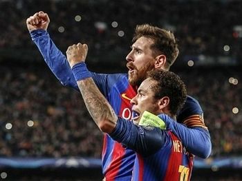 Messi se despede de Neymar através das redes sociais