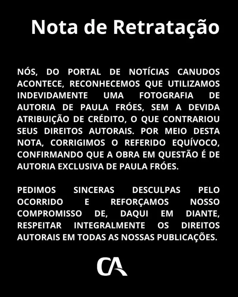Nota de Retratação