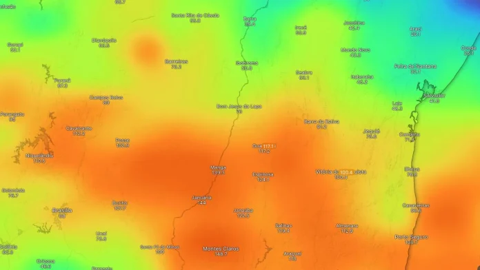 Chuvas devem voltar a quase todas as regiões da Bahia ao longo da semana