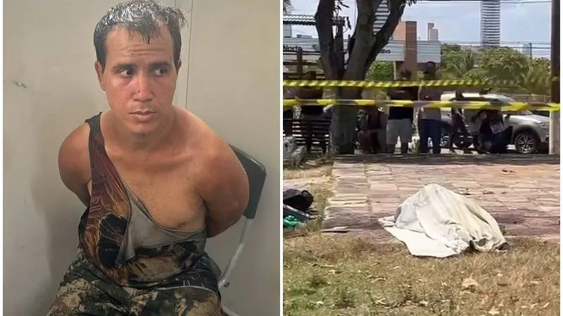 Victor Wander Ribeiro de Souza Silva, de 31 anos, decapitou o pai em Natal, foi baleado e preso após resistir à polícia. Família relata histórico de violência do suspeito.