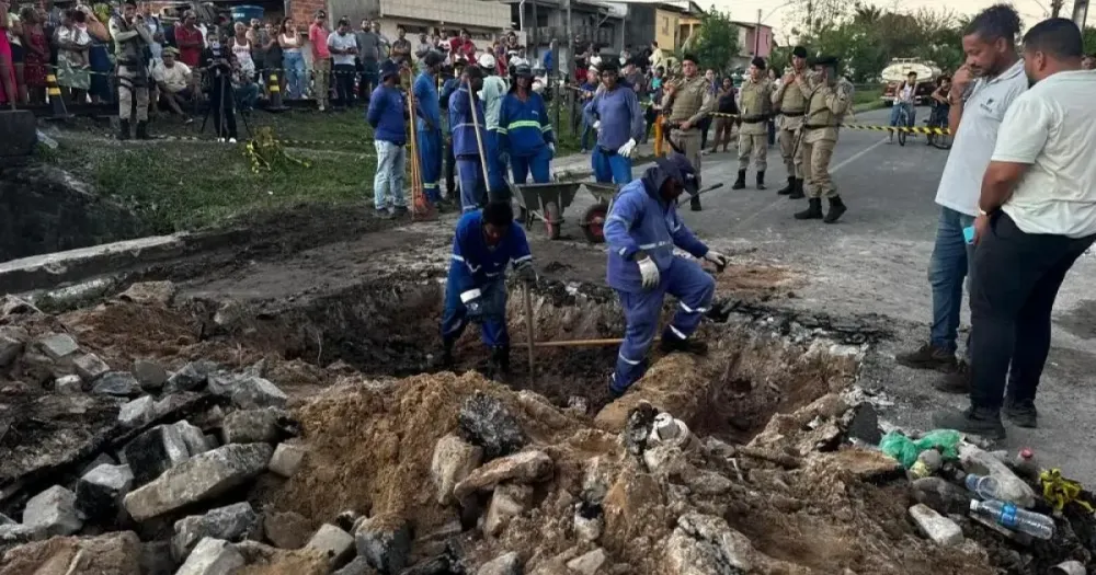 Buscas por estudante que caiu em bueiro na Bahia passam de 40 horas