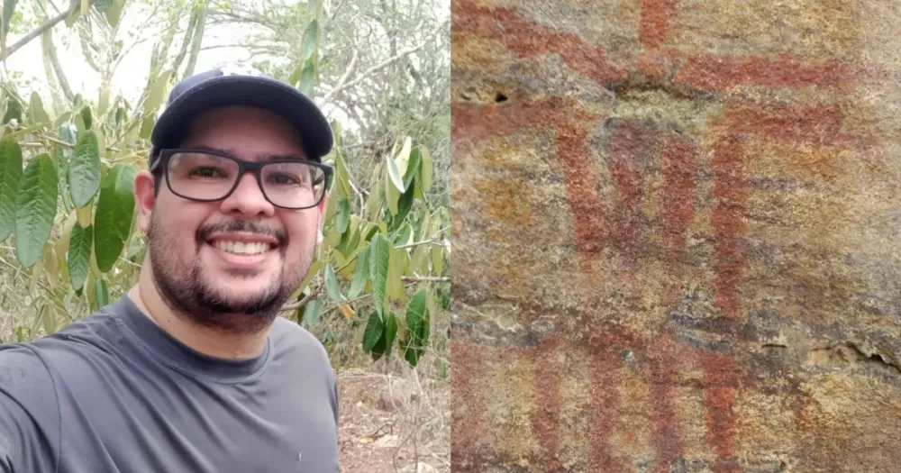 Historiador encontra novas pinturas rupestres em Tucano e reforça potencial arqueológico da região