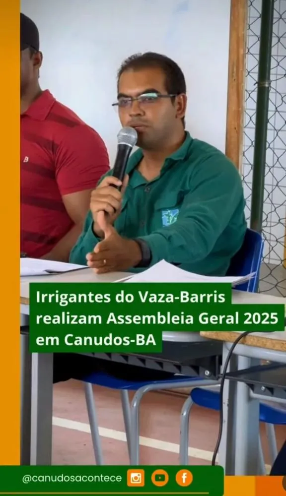Irrigantes do Vaza-Barris realizam Assembleia Geral 2025 em Canudos-BA