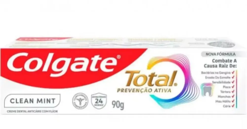 Anvisa volta a interditar Colgate Total Clean Mint