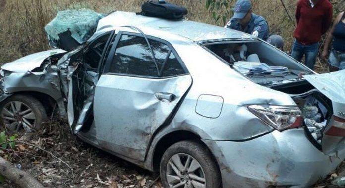 Deputado se distrai ao volante e o pior acontece