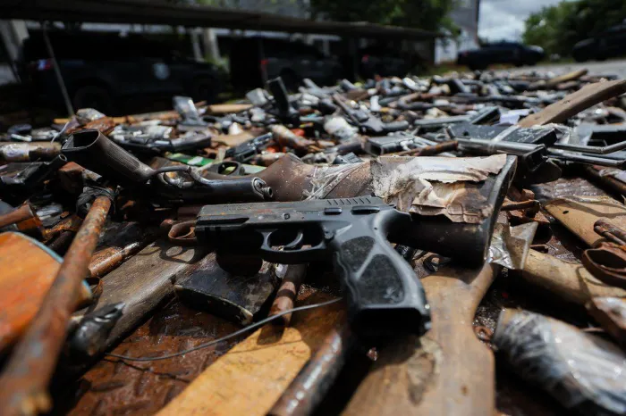 Forças da Segurança aumentam em 18% o número de armas apreendidas no 1° semestre