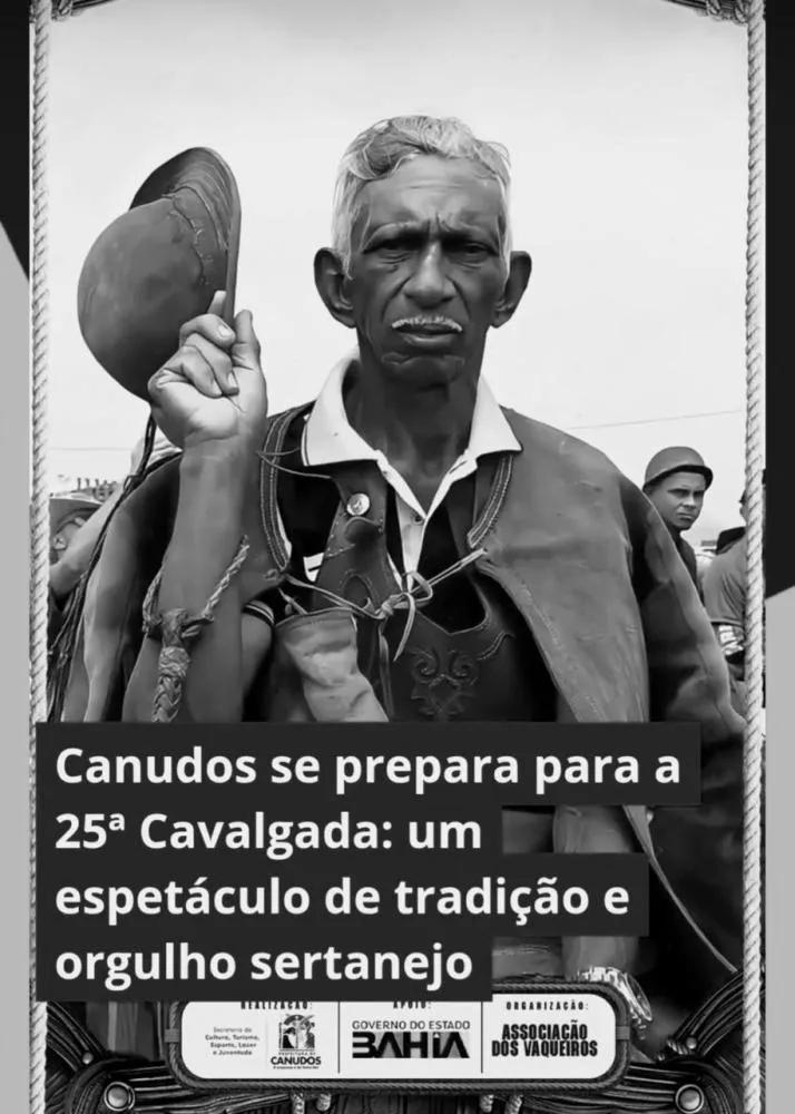 Canudos se prepara para a 25ª Cavalgada: um espetáculo de tradição e orgulho sertanejo