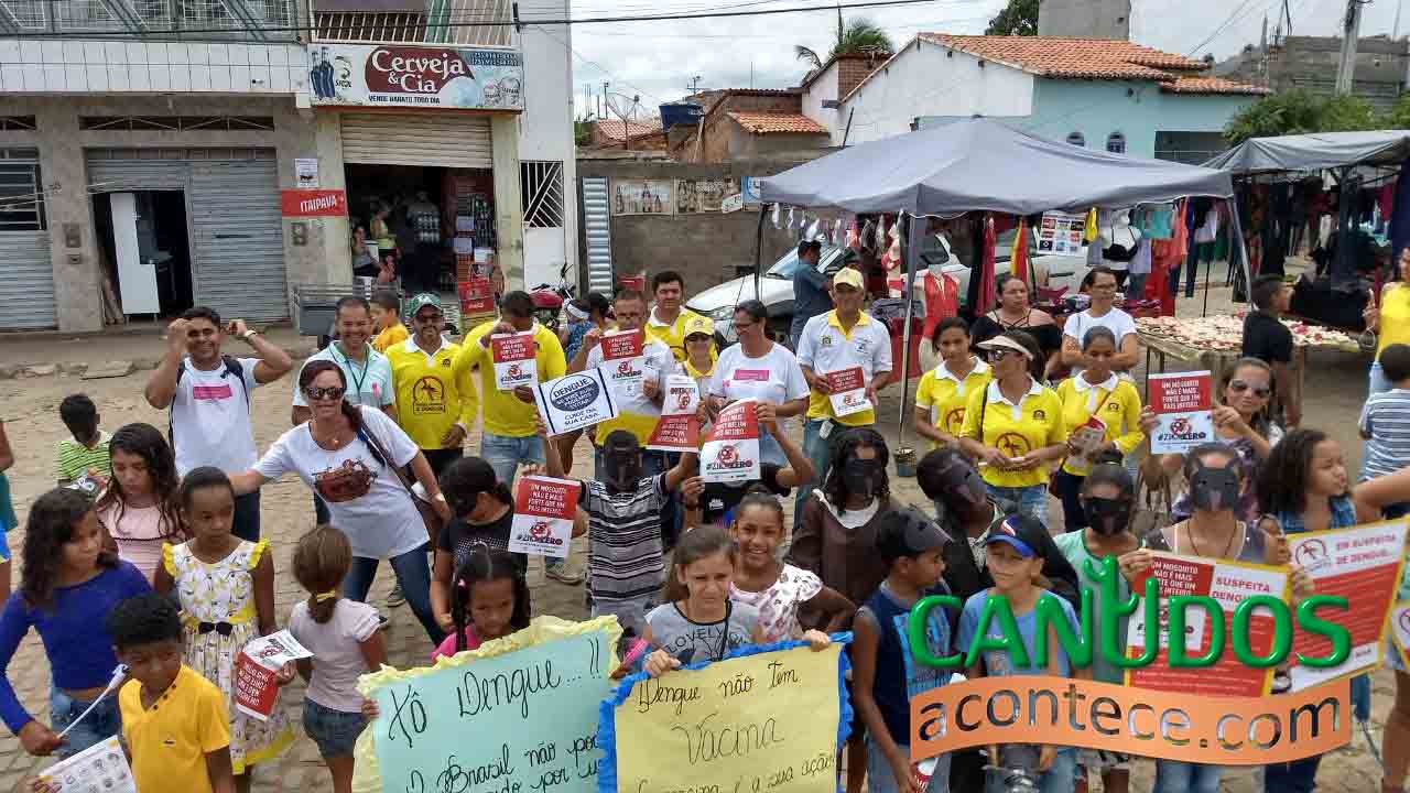 Secretaria de Saúde de Canudos realiza ações de conscientização e prevenção junto à comunidade