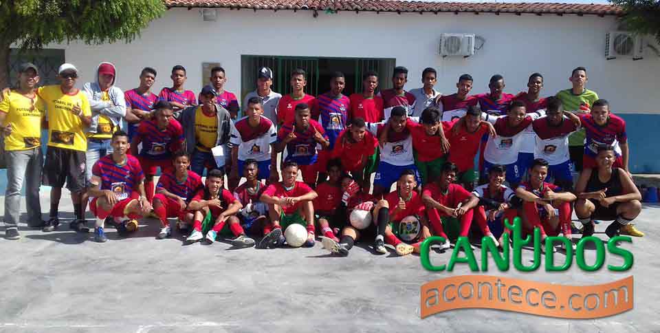 SELEÇÃO SUB 17 CANUDENSE É CAMPEÃ DA 3ª COPA DE FUTEBOL DE POÇO DE FORA- CURAÇÁ/BA