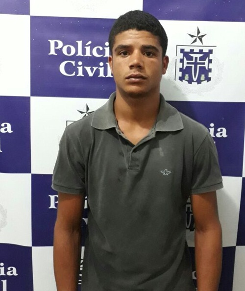 Jovem acusado pelo crime de roubo majorado é preso em Jeremoabo- BA