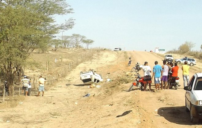 Cansanção: Acidente na BA-381 deixa duas vítimas fatais