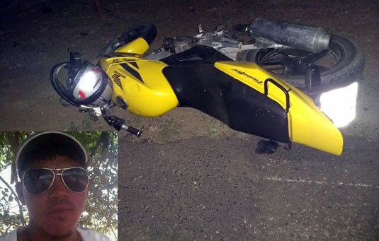 Jovem perde a vida após bater moto em cavalo na BA-120