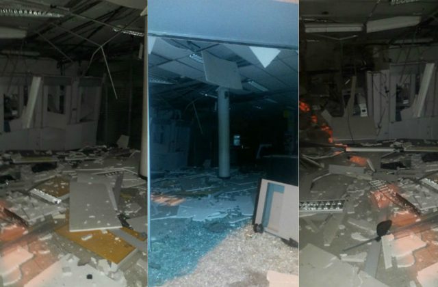 Bandidos tocam o terror em mais um ataque a banco no interior da Bahia