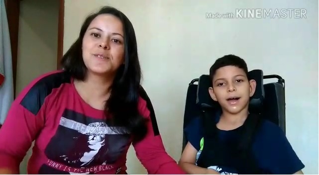 Menino de oito anos com paralisia cerebral comove a internet após pedido de jogador do Flamengo