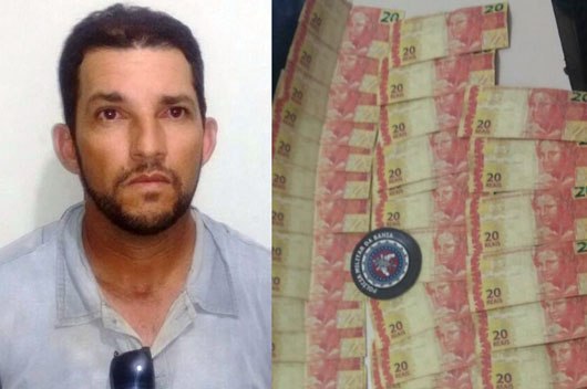 Pastor é detido em Santaluz com R$ 800 em notas falsas