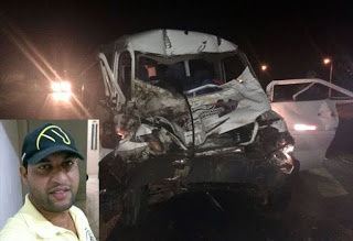Motorista valentense da banda de Zezinho Aboiador morre em acidente de trânsito em Tocantins