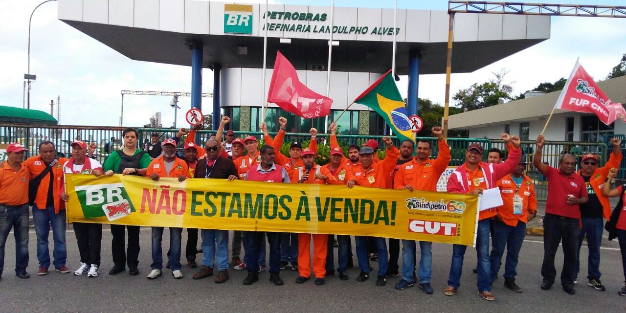  PETROLEIROS ANUNCIAM GREVE DE 72 HORAS A PARTIR DA PRÓXIMA QUARTA-FEIRA