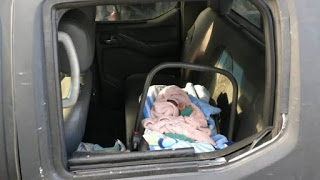 Casal mata grávida, arranca bebê da barriga e foge