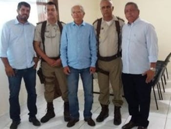 Prefeito de Paulo Afonso participa de inauguração de base da Companhia da Caatinga