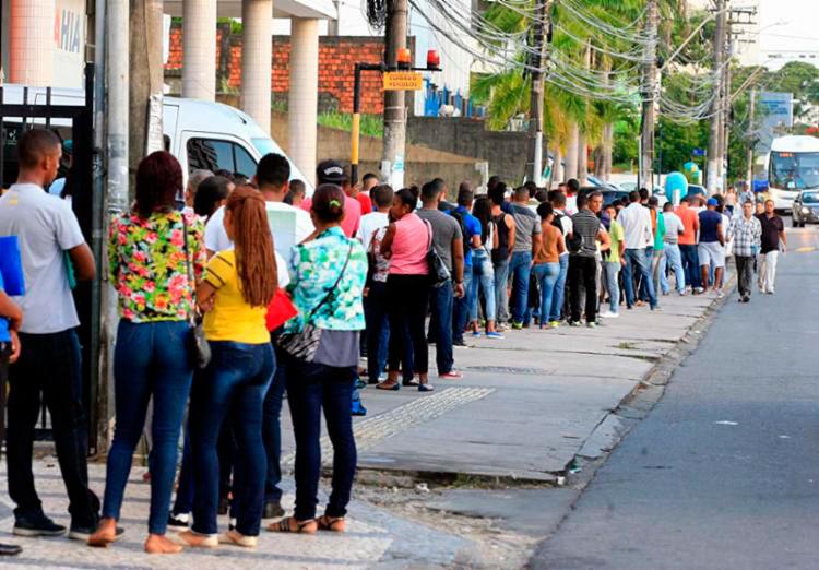 Bahia está entre os cinco estados com maiores taxas de desocupação