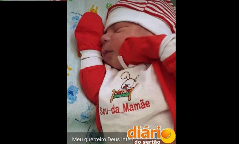 MILAGRE? Bebê nascido em Cajazeiras fica sem batimentos de coração e acorda sem ajuda de aparelhos