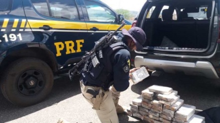 PRF apreende mais de 280 kg de drogas em rodovias federais da Bahia em setembro