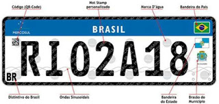 Contran acata Justiça e suspende novas placas de carro do Mercosul no Brasil
