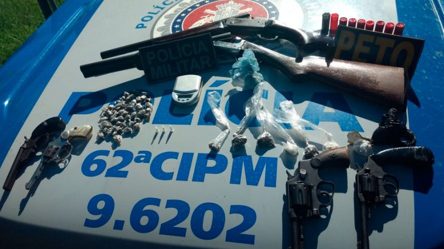 Cinco suspeitos morrem em confronto com a PM no interior da Bahia