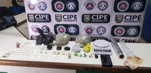 Polícia Militar prende acusados de tráfico de drogas em Euclides da Cunha, entre eles um foragido da justiça